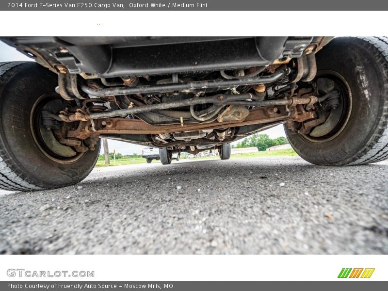 Oxford White / Medium Flint 2014 Ford E-Series Van E250 Cargo Van