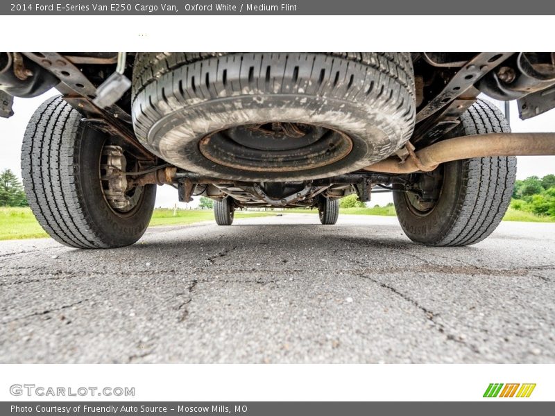 Oxford White / Medium Flint 2014 Ford E-Series Van E250 Cargo Van