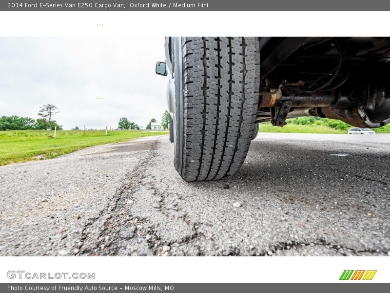 Oxford White / Medium Flint 2014 Ford E-Series Van E250 Cargo Van