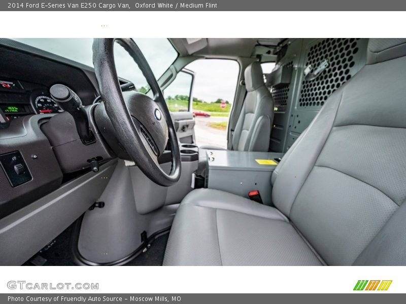 Oxford White / Medium Flint 2014 Ford E-Series Van E250 Cargo Van
