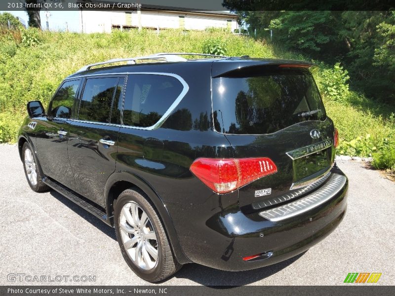 Black Obsidian / Graphite 2013 Infiniti QX 56