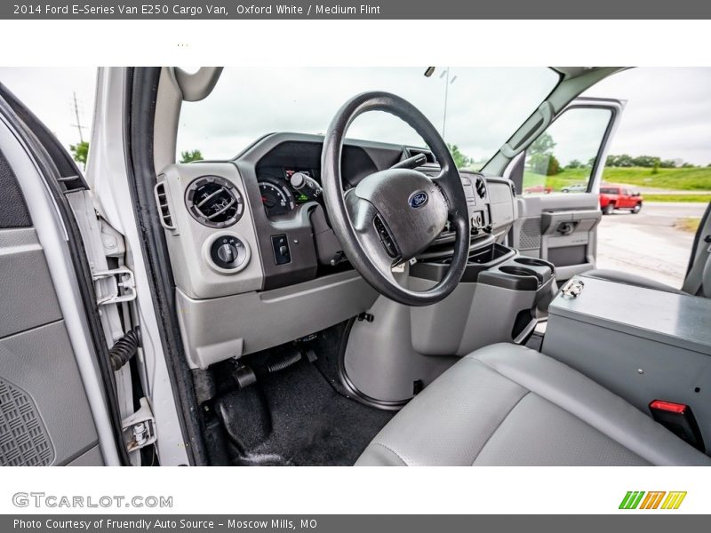 Oxford White / Medium Flint 2014 Ford E-Series Van E250 Cargo Van