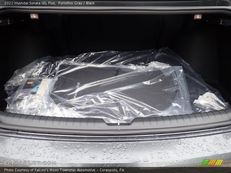 Portofino Gray / Black 2022 Hyundai Sonata SEL Plus