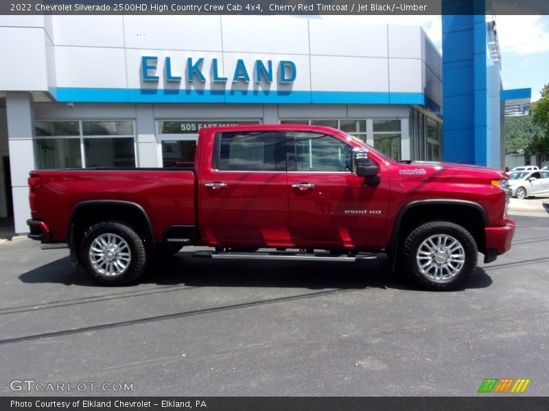 Cherry Red Tintcoat / Jet Black/­Umber 2022 Chevrolet Silverado 2500HD High Country Crew Cab 4x4