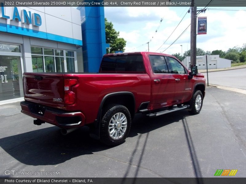 Cherry Red Tintcoat / Jet Black/­Umber 2022 Chevrolet Silverado 2500HD High Country Crew Cab 4x4