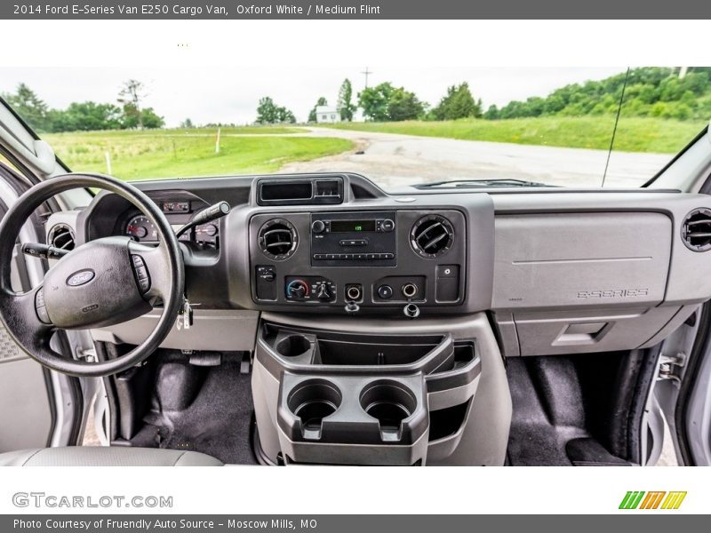 Oxford White / Medium Flint 2014 Ford E-Series Van E250 Cargo Van