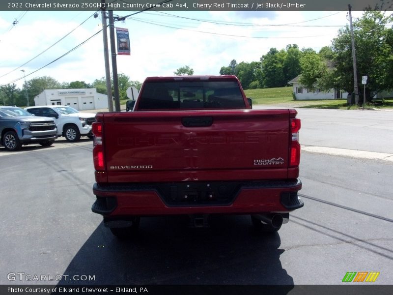 Cherry Red Tintcoat / Jet Black/­Umber 2022 Chevrolet Silverado 2500HD High Country Crew Cab 4x4