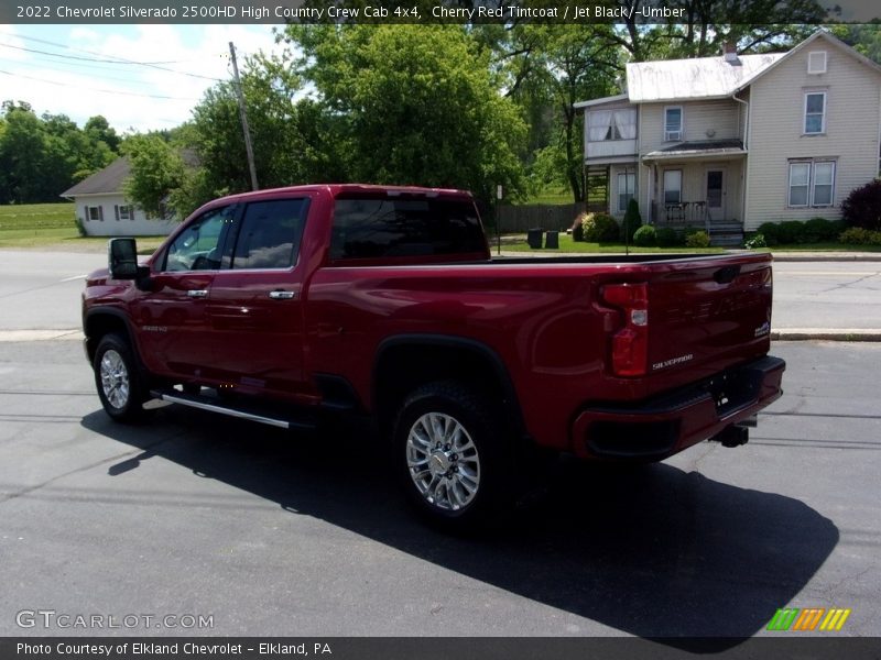 Cherry Red Tintcoat / Jet Black/­Umber 2022 Chevrolet Silverado 2500HD High Country Crew Cab 4x4