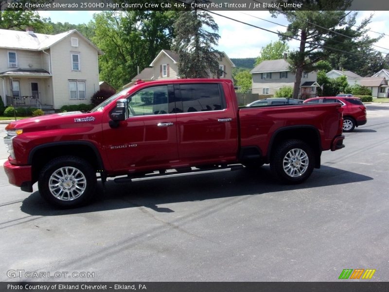 Cherry Red Tintcoat / Jet Black/­Umber 2022 Chevrolet Silverado 2500HD High Country Crew Cab 4x4