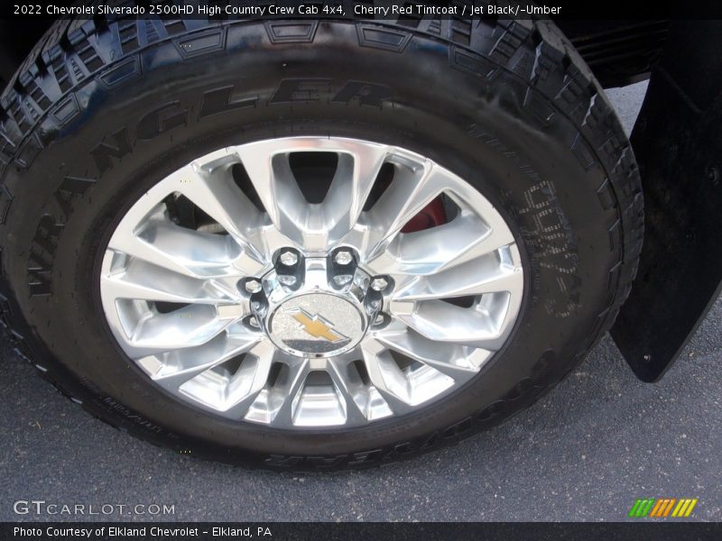Cherry Red Tintcoat / Jet Black/­Umber 2022 Chevrolet Silverado 2500HD High Country Crew Cab 4x4