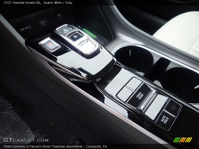 Quartz White / Gray 2022 Hyundai Sonata SEL