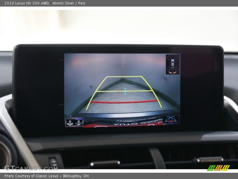 Atomic Silver / Red 2019 Lexus NX 300 AWD