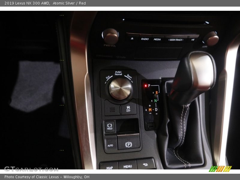 Atomic Silver / Red 2019 Lexus NX 300 AWD