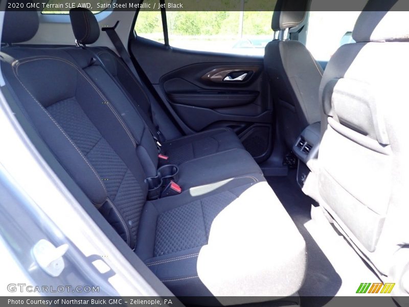 Satin Steel Metallic / Jet Black 2020 GMC Terrain SLE AWD