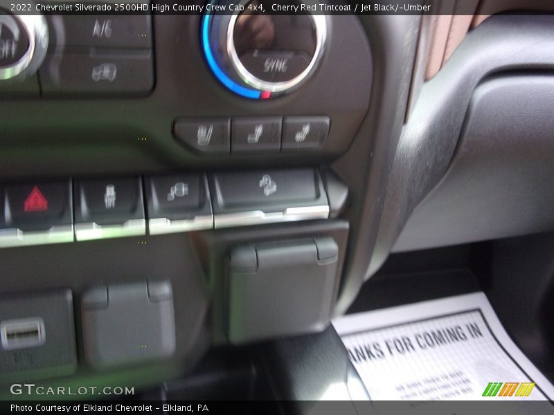 Cherry Red Tintcoat / Jet Black/­Umber 2022 Chevrolet Silverado 2500HD High Country Crew Cab 4x4