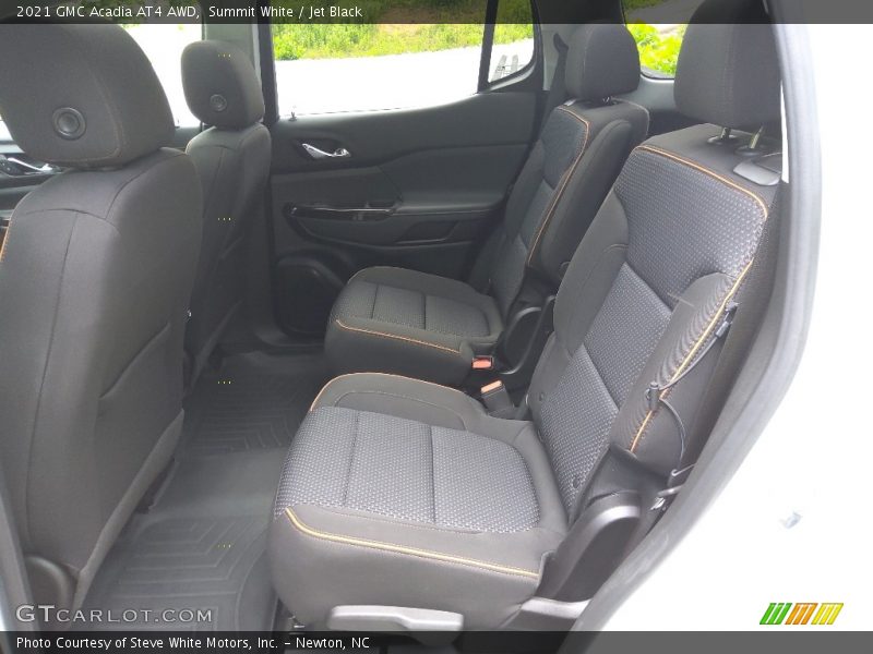 Rear Seat of 2021 Acadia AT4 AWD