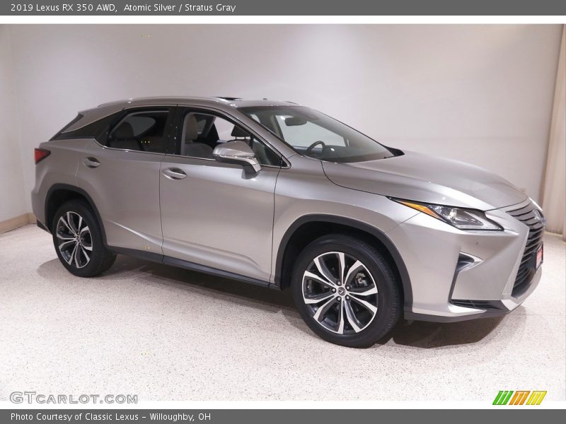 Atomic Silver / Stratus Gray 2019 Lexus RX 350 AWD