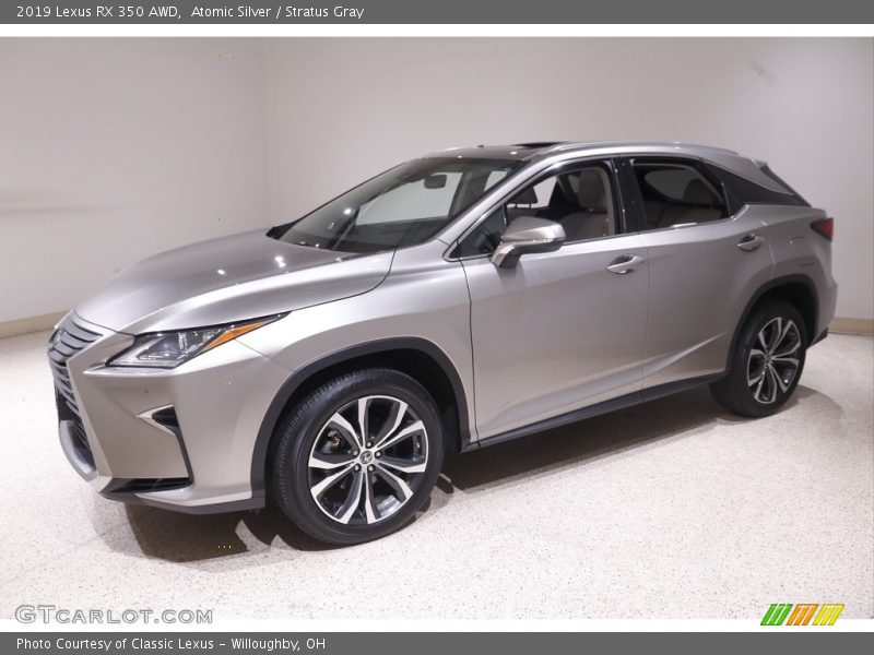 Atomic Silver / Stratus Gray 2019 Lexus RX 350 AWD