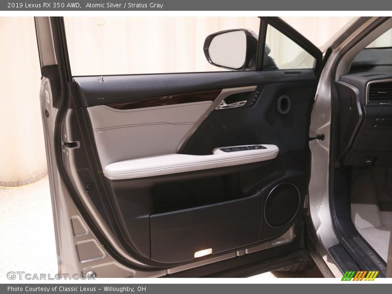 Atomic Silver / Stratus Gray 2019 Lexus RX 350 AWD
