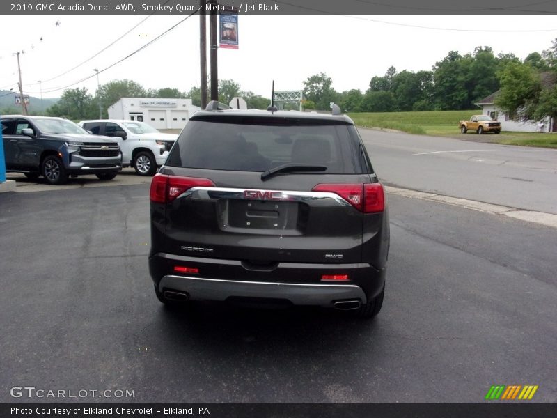 Smokey Quartz Metallic / Jet Black 2019 GMC Acadia Denali AWD
