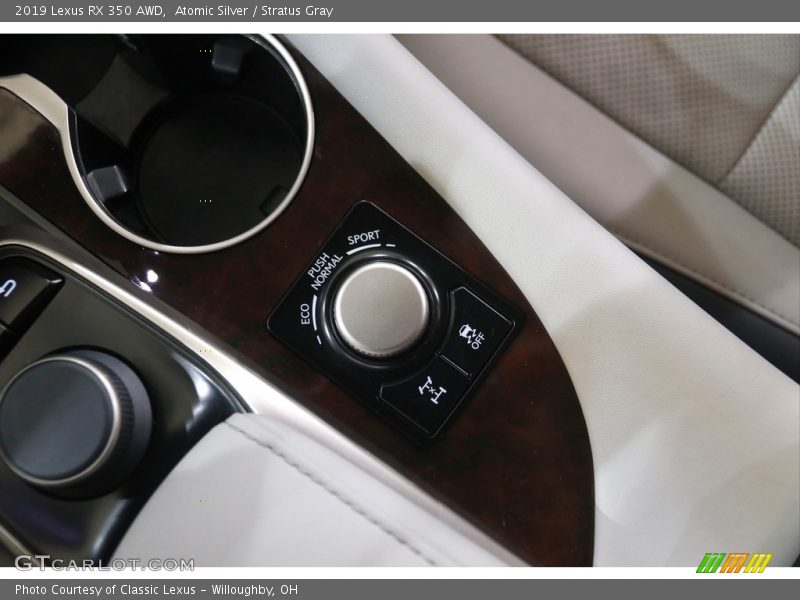 Atomic Silver / Stratus Gray 2019 Lexus RX 350 AWD