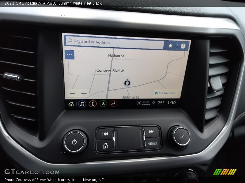 Summit White / Jet Black 2021 GMC Acadia AT4 AWD