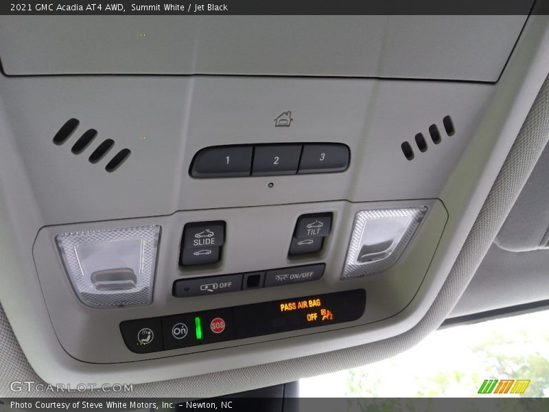 Summit White / Jet Black 2021 GMC Acadia AT4 AWD