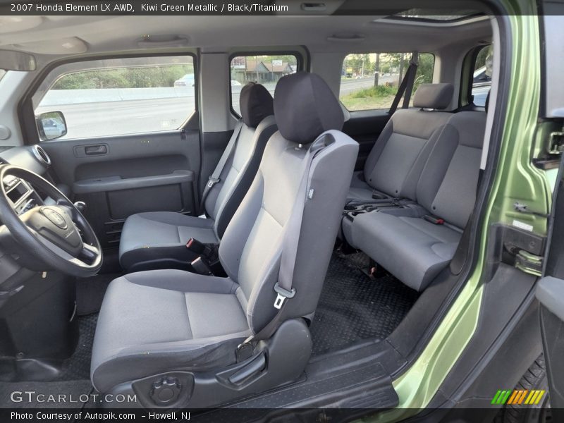 Rear Seat of 2007 Element LX AWD