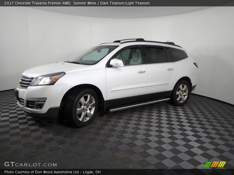 Summit White / Dark Titanium/Light Titanium 2017 Chevrolet Traverse Premier AWD