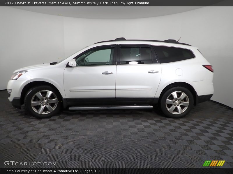 Summit White / Dark Titanium/Light Titanium 2017 Chevrolet Traverse Premier AWD