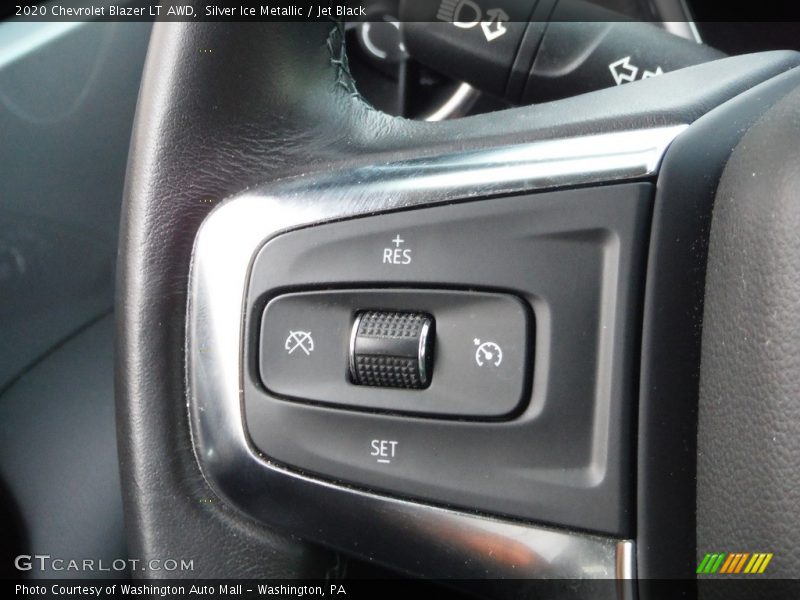 Silver Ice Metallic / Jet Black 2020 Chevrolet Blazer LT AWD