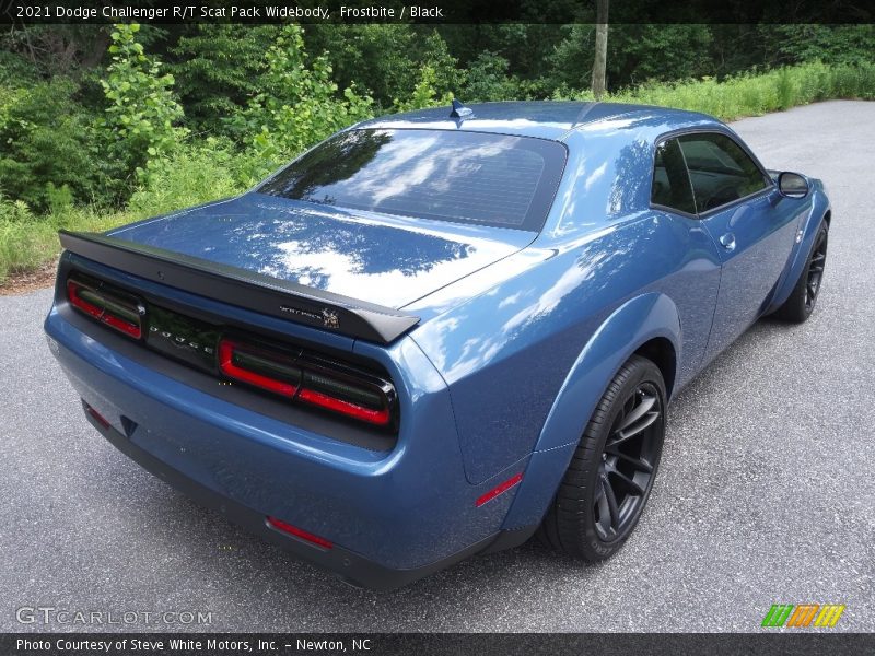 Frostbite / Black 2021 Dodge Challenger R/T Scat Pack Widebody