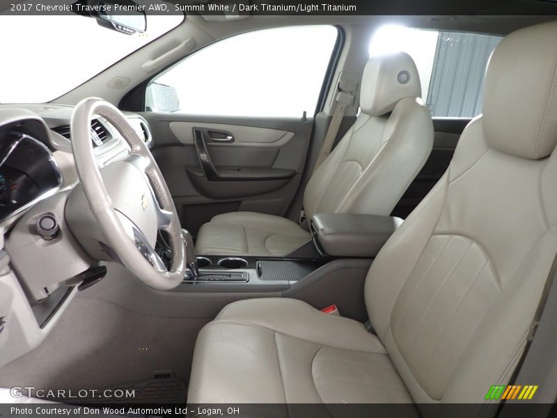 Summit White / Dark Titanium/Light Titanium 2017 Chevrolet Traverse Premier AWD