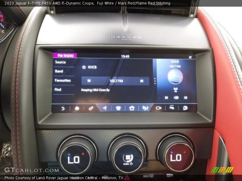 Controls of 2023 F-TYPE P450 AWD R-Dynamic Coupe