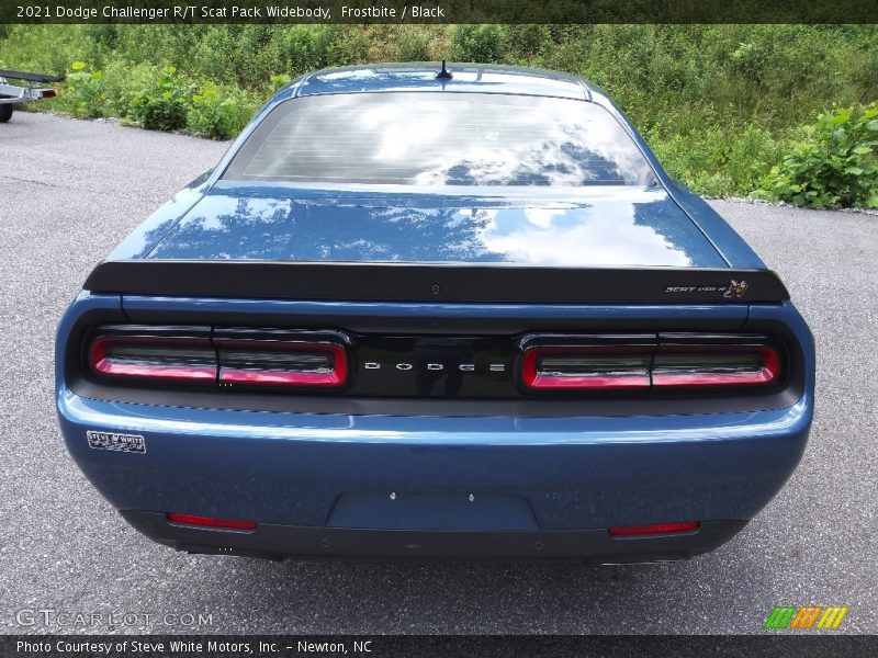 Frostbite / Black 2021 Dodge Challenger R/T Scat Pack Widebody