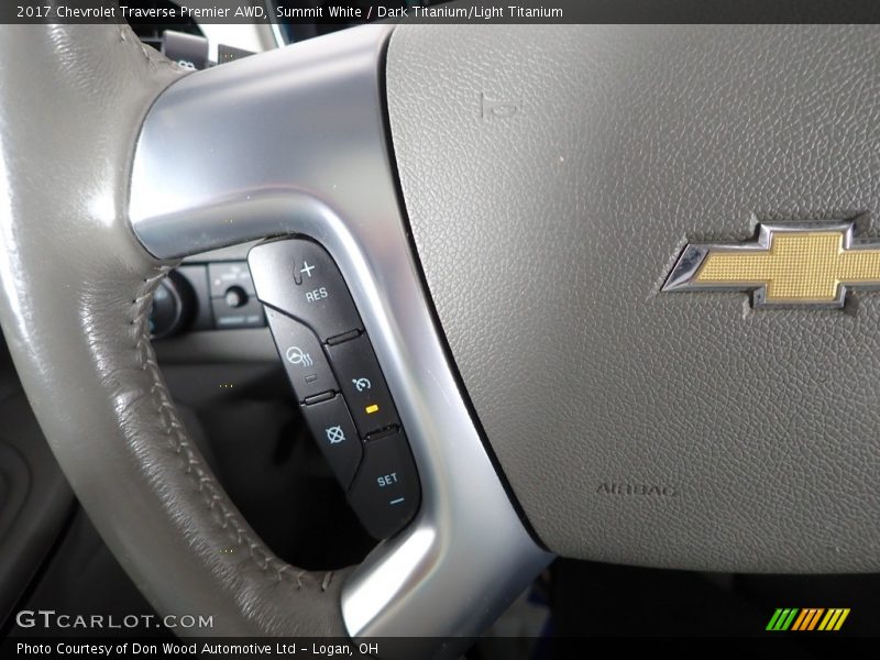 Summit White / Dark Titanium/Light Titanium 2017 Chevrolet Traverse Premier AWD