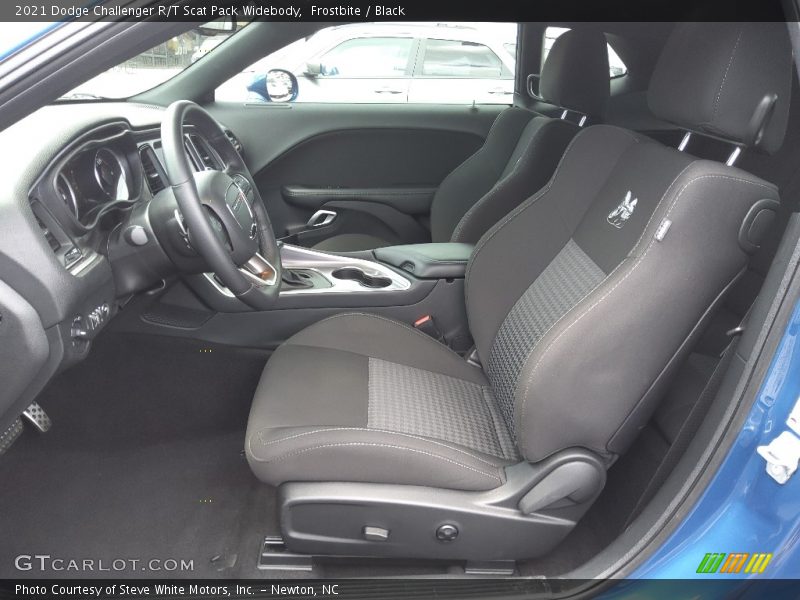 Frostbite / Black 2021 Dodge Challenger R/T Scat Pack Widebody