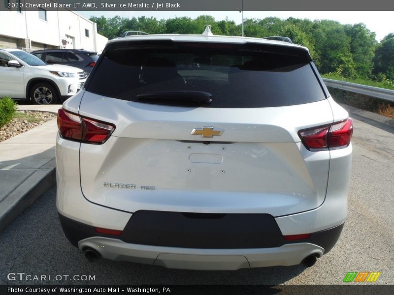 Silver Ice Metallic / Jet Black 2020 Chevrolet Blazer LT AWD