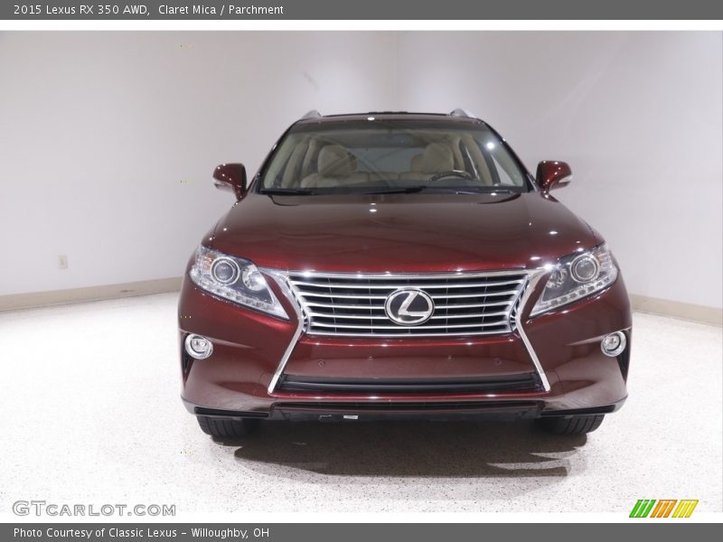 Claret Mica / Parchment 2015 Lexus RX 350 AWD