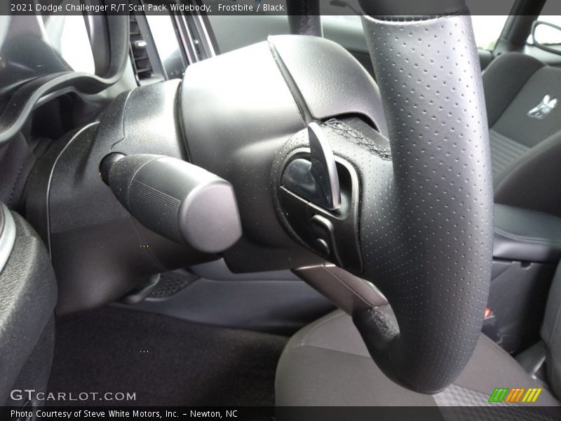 Frostbite / Black 2021 Dodge Challenger R/T Scat Pack Widebody
