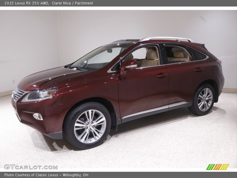Claret Mica / Parchment 2015 Lexus RX 350 AWD