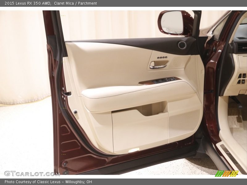 Claret Mica / Parchment 2015 Lexus RX 350 AWD