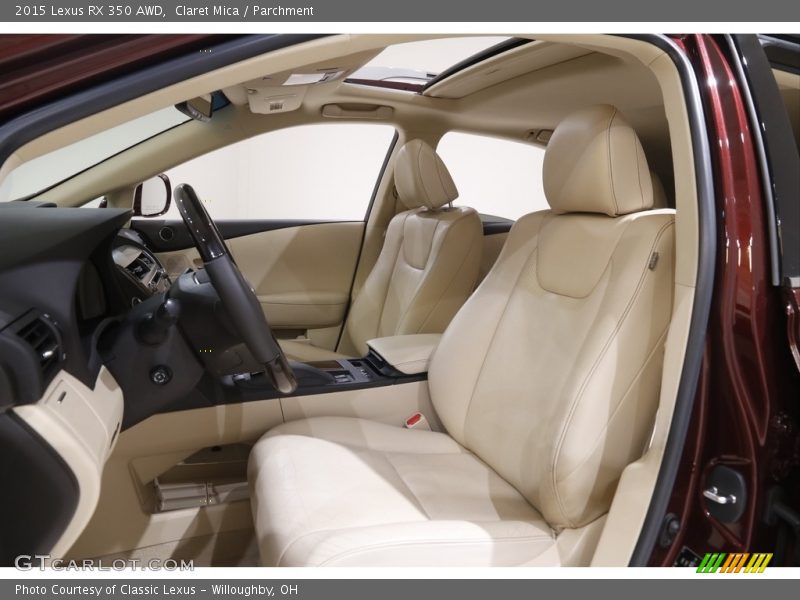 Claret Mica / Parchment 2015 Lexus RX 350 AWD