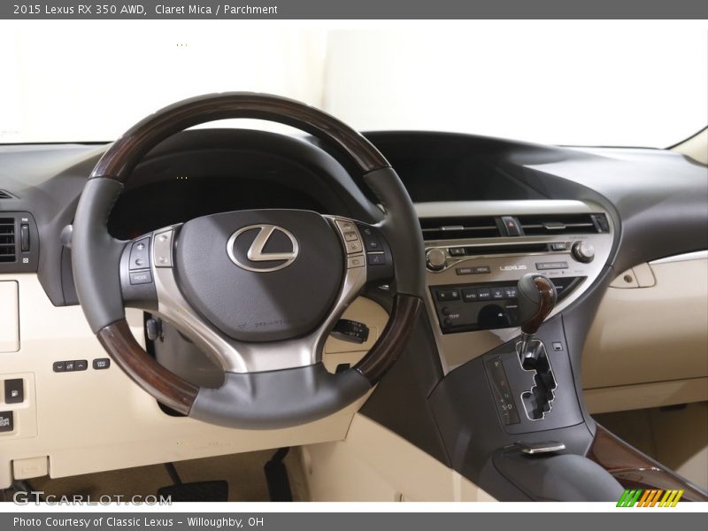 Claret Mica / Parchment 2015 Lexus RX 350 AWD