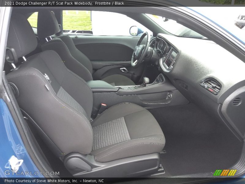 Frostbite / Black 2021 Dodge Challenger R/T Scat Pack Widebody