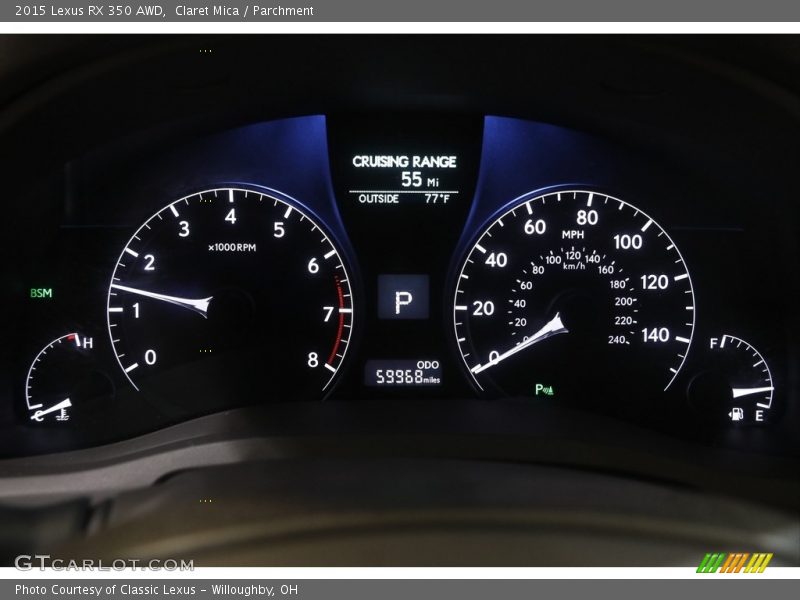 Claret Mica / Parchment 2015 Lexus RX 350 AWD