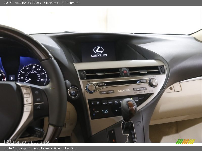 Claret Mica / Parchment 2015 Lexus RX 350 AWD