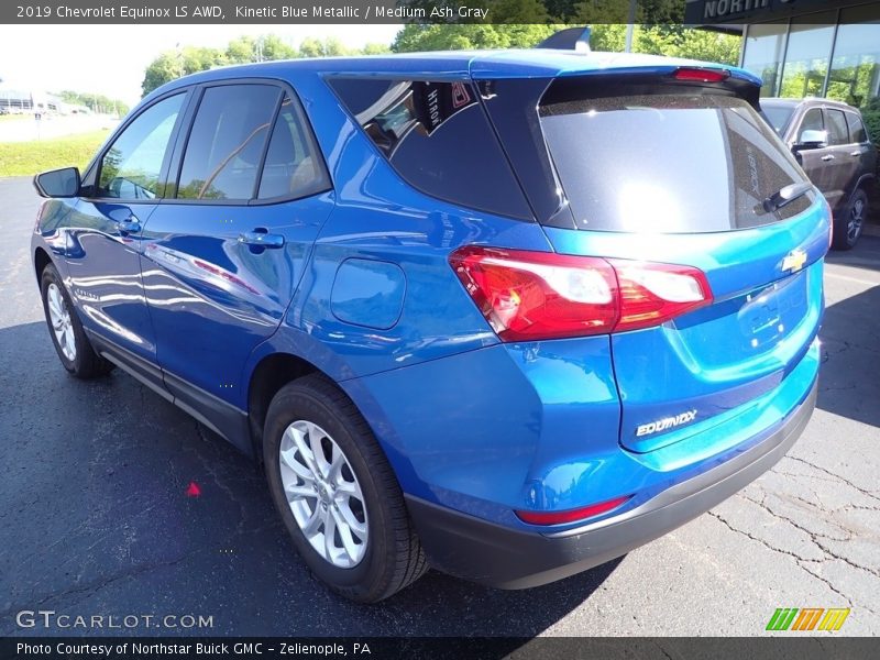 Kinetic Blue Metallic / Medium Ash Gray 2019 Chevrolet Equinox LS AWD