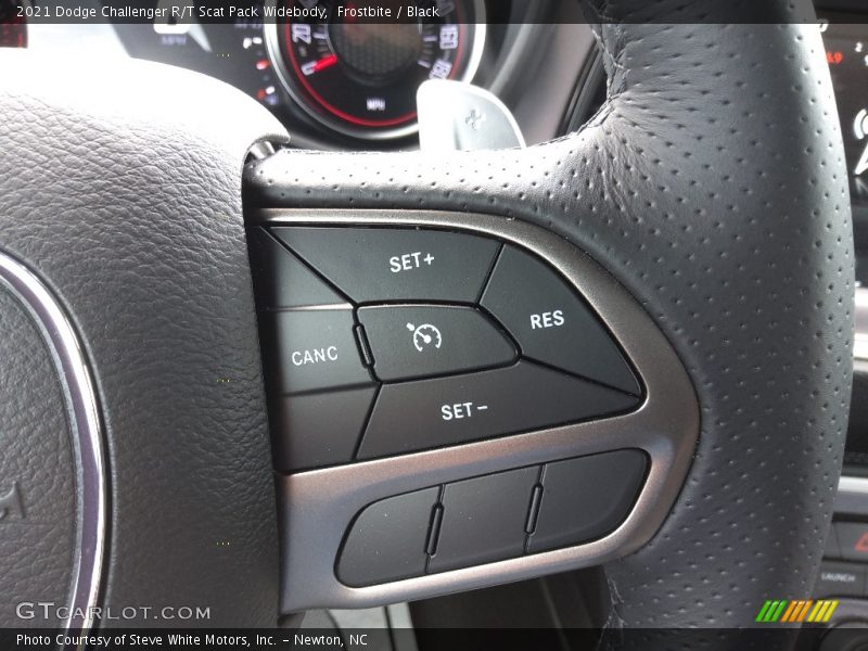 Frostbite / Black 2021 Dodge Challenger R/T Scat Pack Widebody
