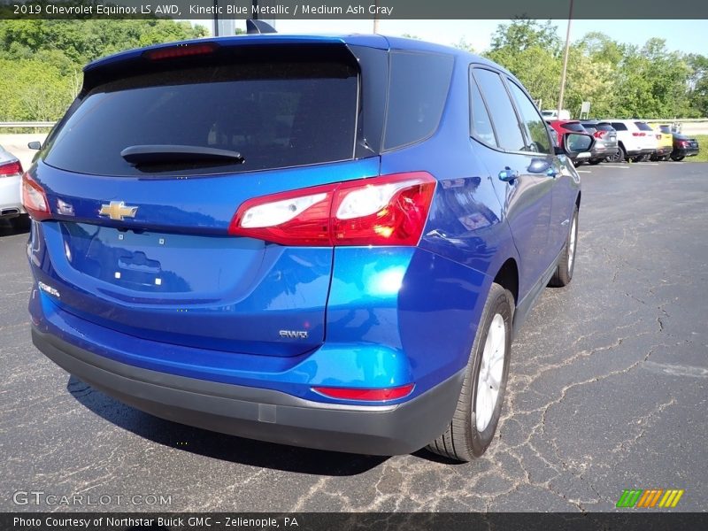 Kinetic Blue Metallic / Medium Ash Gray 2019 Chevrolet Equinox LS AWD